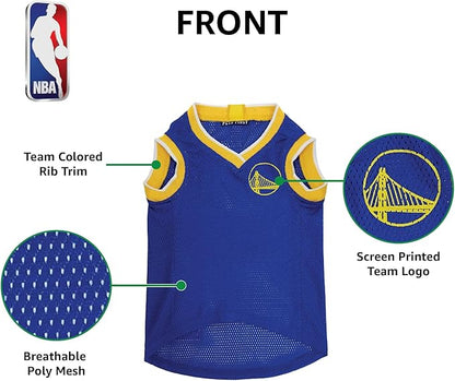 Pets First NBA Golden State Warriors Dog Jersey, X-Large - Image 6