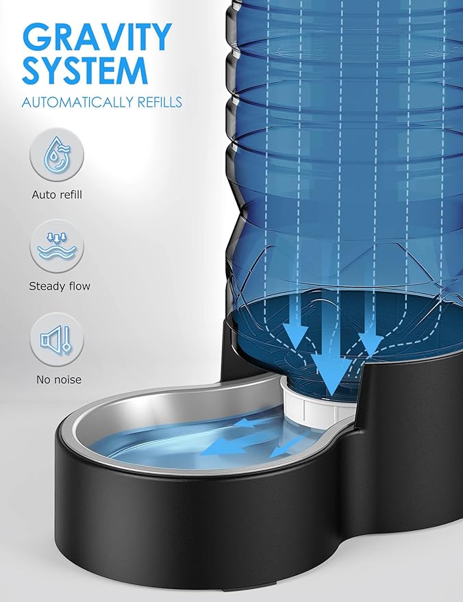 Heouvo 1.7 Gallon Automatic Dog Water Dispenser【Wide Mouth - Image 5