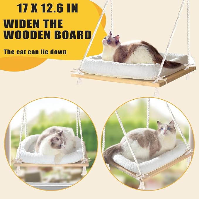 Cat Window Perch Cat Hammock Kitten Window Seat - Image 9