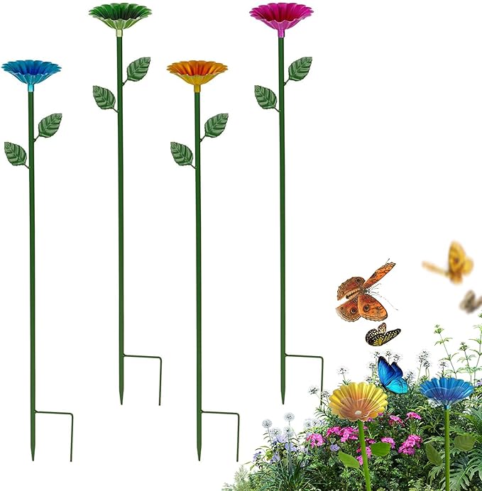 4 Pack Metal Bee Watering Station by Nenkarn