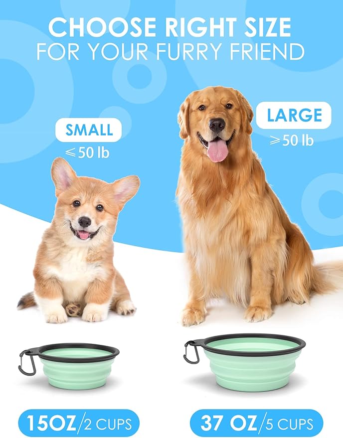Aonkey Collapsible Dog Bowls - Image 5