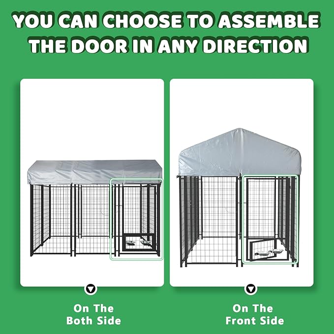LEMBERI 6x4x4 Outside Dog Kennel - Image 7