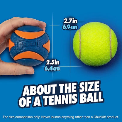 Chuckit! Ultra Squeaker Balls for Dogs, Floating Water Pet Toys, Durable Rubber - Image 4