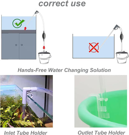 AREPK Compact Aquarium Siphon Vacuum and Water Changer Kit - Image 6