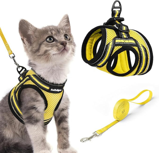 rabbitgoo Cat Harness and Leash Set by rabbitgoo