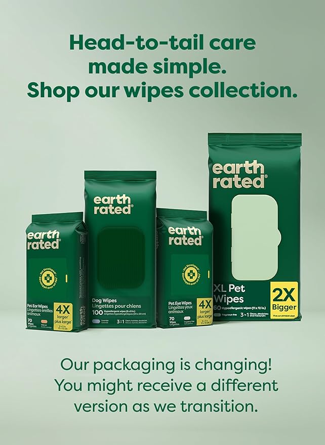 Earth Rated Vet-Developed Dog Eye Wipes, Hypoallergenic Pet Wipes - Image 7
