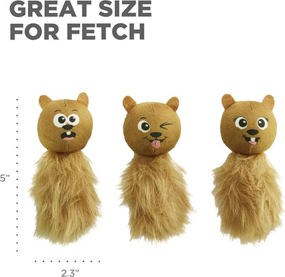 Outward Hound Nina Ottosson Plush Replacement Chipmunk Toys - Image 6