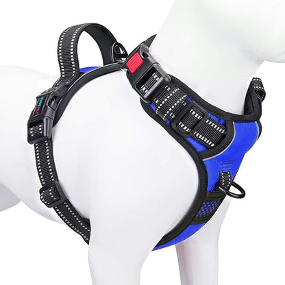 PHOEPET No Pull Dog Harness Medium Reflective Front Clip Vest by PHOEPET