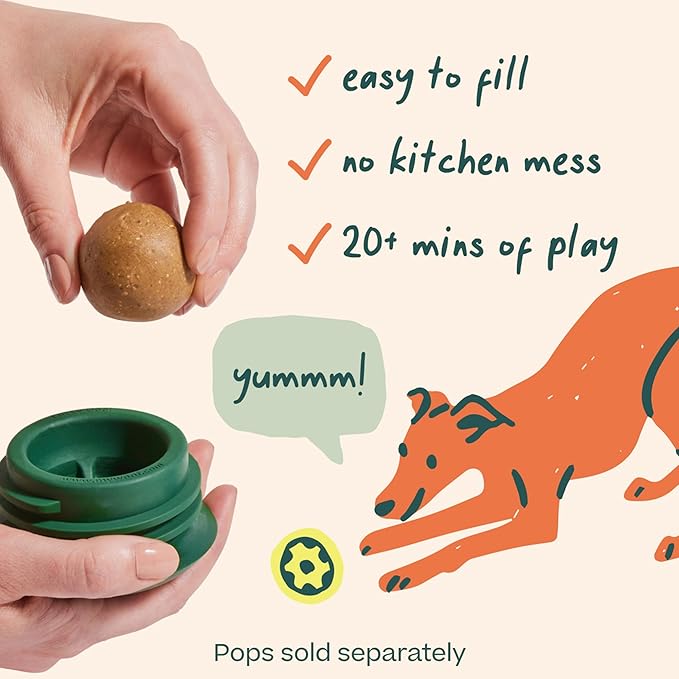 WOOF Pupsicle - Long-Lasting Interactive Dog Ball Toy to Keep Your Pup Busy and - Image 3
