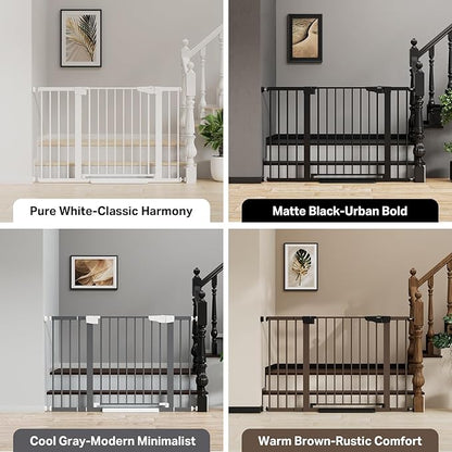 Cumbor 29.7-48" Baby Gate for Stairs, Mom's Choice Awards Winner-Dog Gates for - Image 3