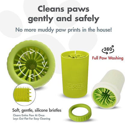 Dexas MudBuster Large Dog Paw Cleaner, Fits 2.5"-3.5" Wide Paws, Gentle - Image 2