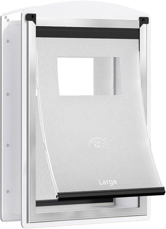 Dog Door for Wall, Steel Dog Door by Decormax