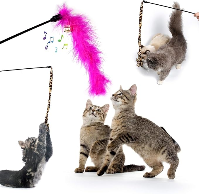 AILUKI 35 PCS Cat Toys Kitten Toys Assortments, Variety Catnip Toy Set - Image 6