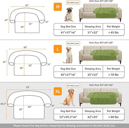 GGIB Calming Dog Bed Fluffy Plush Dog Mat - Image 5