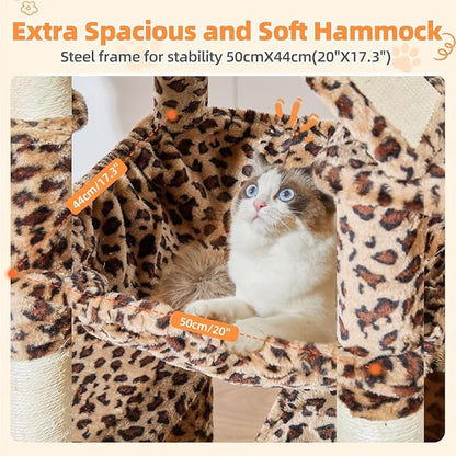 Taoqimiao Cat Tree 71-Inch, Cat Tower - Image 3