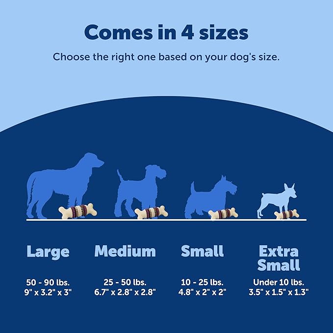 PetSafe Busy Buddy Bristle Bone Dog Chew Toy - Image 5