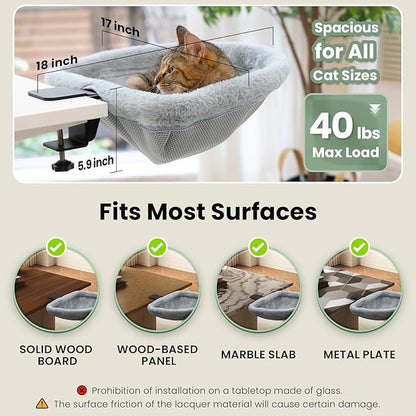 JUNSPOW Cat Desk Bed - Image 6