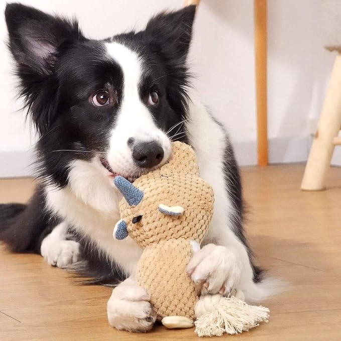 Sedioso Large Dog Toys, Cute Squeaky Dog Toy, Stuffed Animal Plush Toys - Image 5