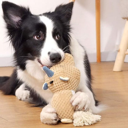 Sedioso Large Dog Toys, Cute Squeaky Dog Toy, Stuffed Animal Plush Toys - Image 5