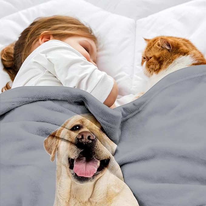 Personalized Dog Blanket for Dog Mom, Pet Memorial Gifts for Loss of Dogs - Image 4