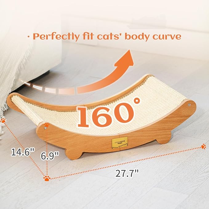 CHEERHOME PETS Sisal Cat Scratcher Bed - Image 3