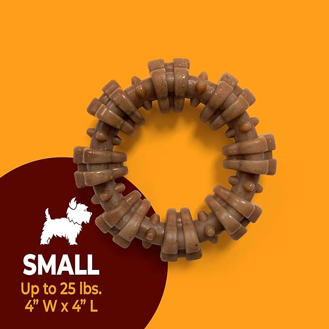 Nylabone Strong Chew Textured Ring Dog Toy Made - Image 6