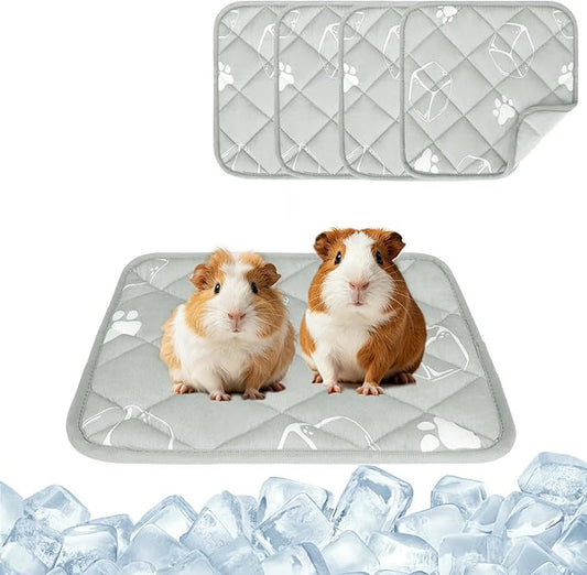 Homimp Summer Cooling Mat for Small Animals, Washable Rabbit Cool Pad, by HOMIMP