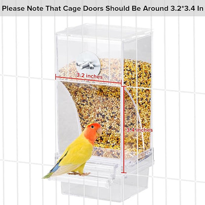 lemtrflo No Mess Bird Feeder Water Dispenser Set, Bird Feeder - Image 7