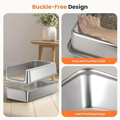 Stainless Steel Litter Box - Image 2