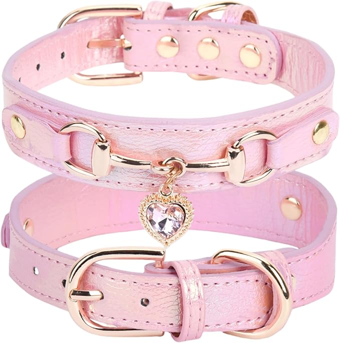 THAIN Fashion Rhinestones Dog Collar by THAIN
