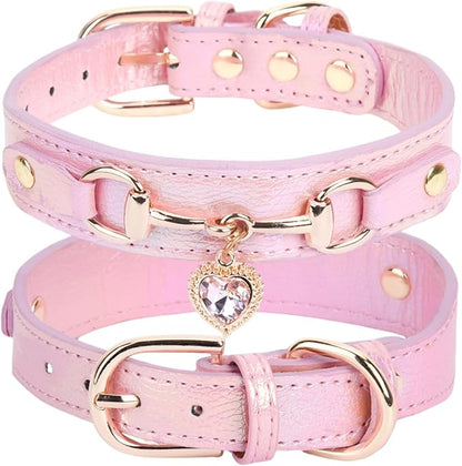 THAIN Fashion Rhinestones Dog Collar by THAIN