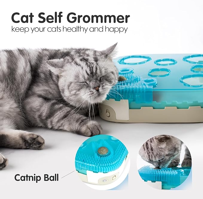Migipaws 7-in-1 Interactive Cat Toy Motion Activated Indoor Playset - Image 4
