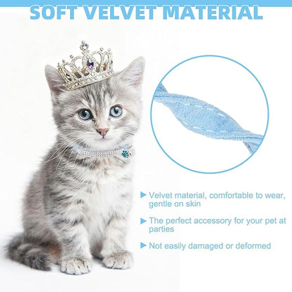 EXPAWLORER Soft Velvet Safe Cat Collars - Image 5