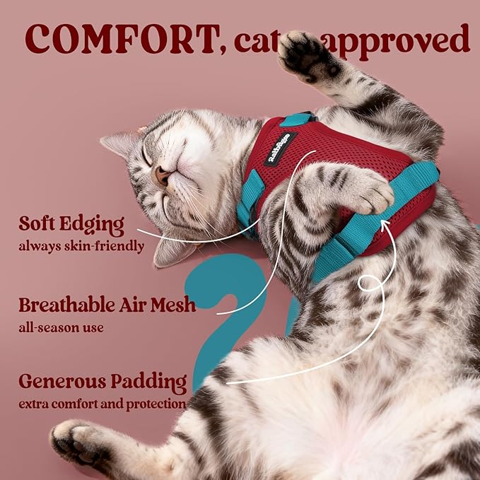 rabbitgoo Cat Harness and Leash Set, Escape Proof Vest Harness - Image 4