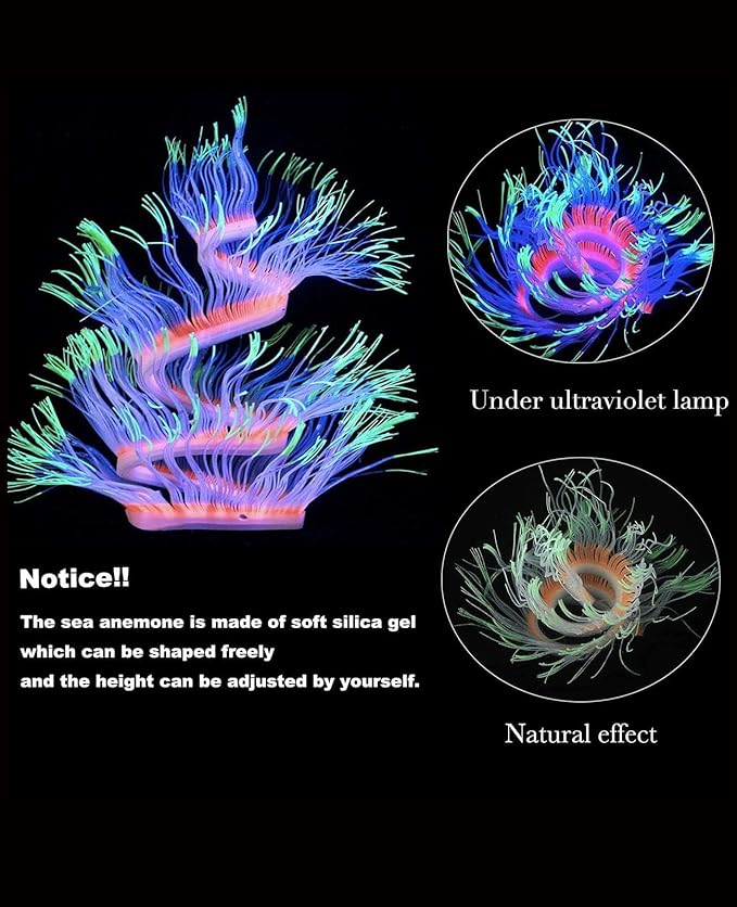 ZtohPyo 4 Pieces Aquarium Fish Tank Decorations - Image 5