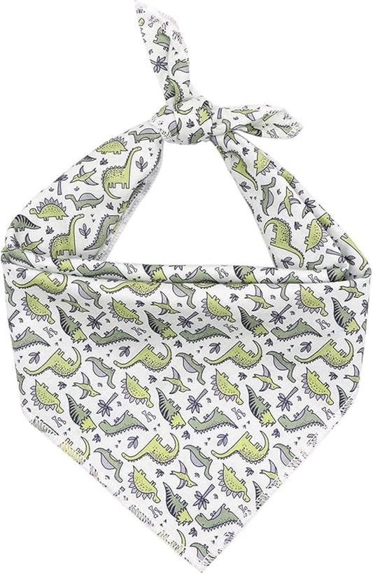 ARING PET Dinosaur Dog Bandanas, Summer Kerchief Triangle Bibs Scarf by ARINGPET