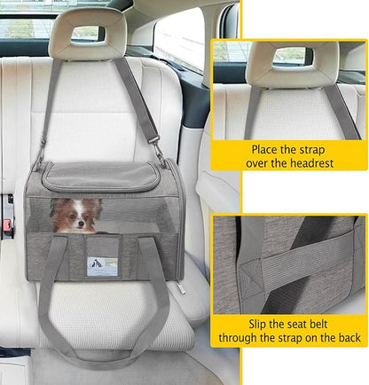 Refrze Cat Carrier for Large Cats 20 lbs, Medium Cat Under 25 lbs, Dog Carriers - Image 6