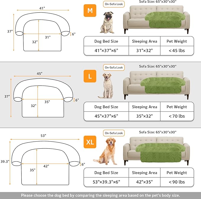 GGIB Calming Dog Bed Fluffy Plush Dog Mat - Image 5