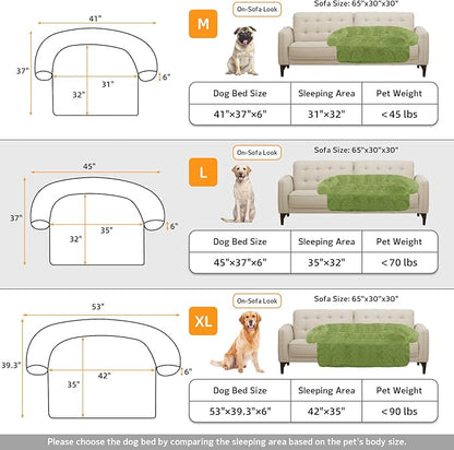 GGIB Calming Dog Bed Fluffy Plush Dog Mat - Image 5