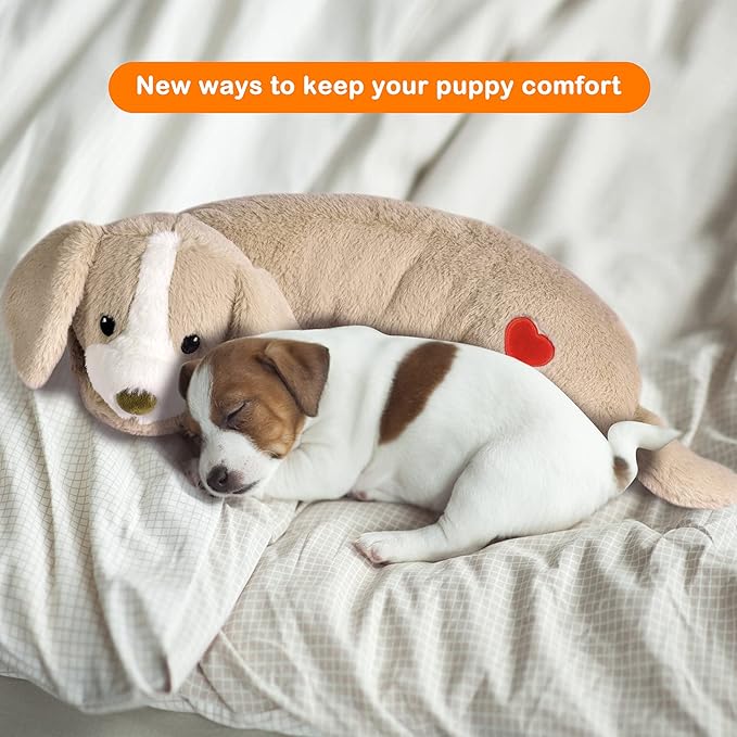 Moropaky Puppy Heartbeat Toy Heartbeat Stuffed Toy - Image 5