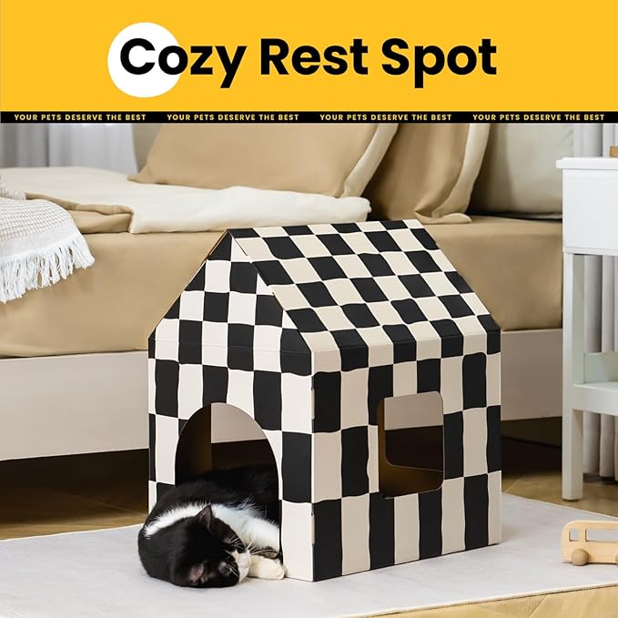 Conlun Cardboard Cat House - Image 6