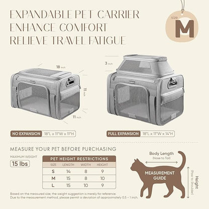 Top-Expandable Pet Carrier - Image 4