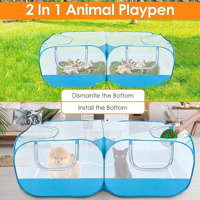 SlowTon Small Animals Playpen - Image 4