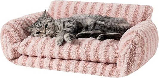Hollypet Cat Bed Fluffy Plush Multifunctional Double-Layer Machine Washable by Hollypet