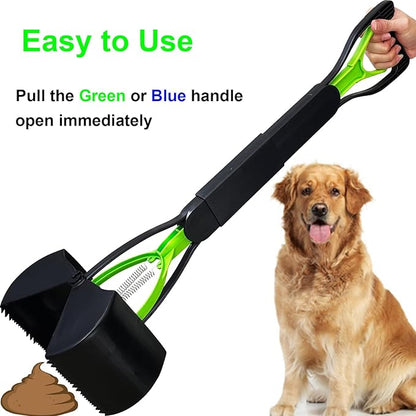 ienjoyed 2-Pack Pooper Scooper for Large Small Dogs Heavy Duty, Dog Poop Grabber - Image 5