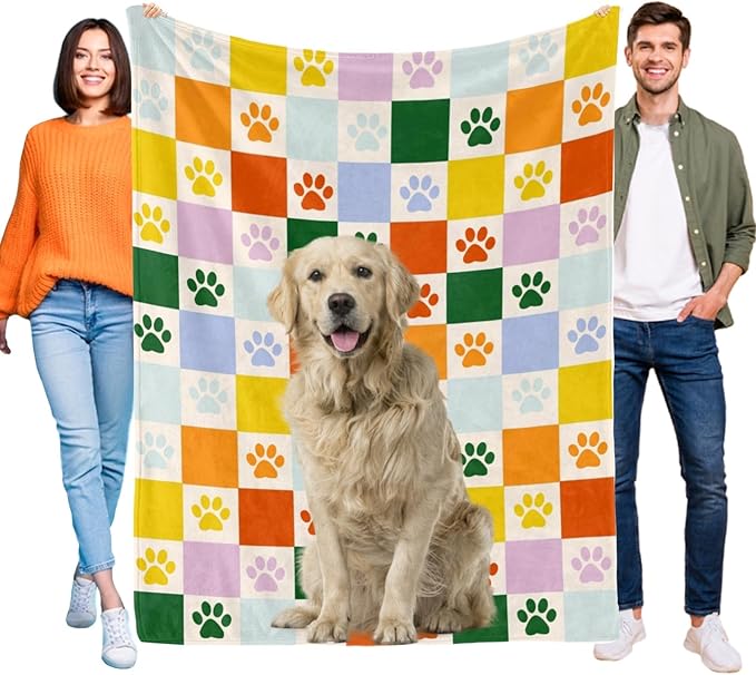 M YESCUSTOM Custom Pet Blanket by MYESCUSTOM