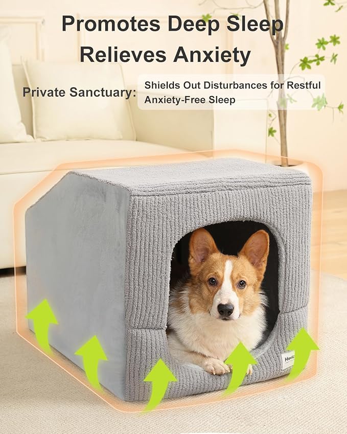 Hovicaed Indoor Dog House for Extra Large Medium Small Sized Dogs - Image 2
