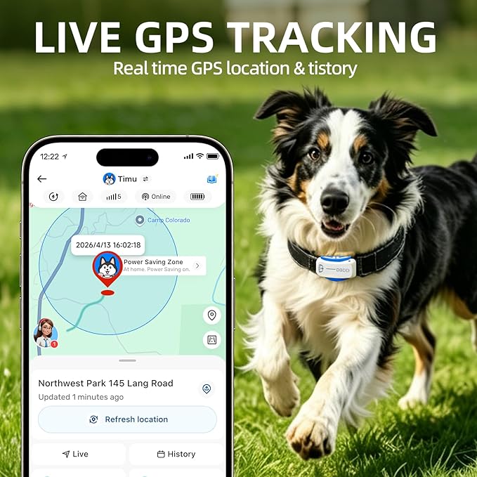DBDD Dog GPS Tracker, AI Tracker Collar - Image 4