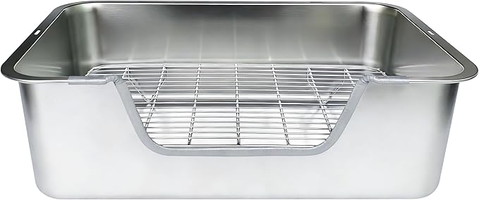 Stainless Steel Sifting Litter Box - Image 4