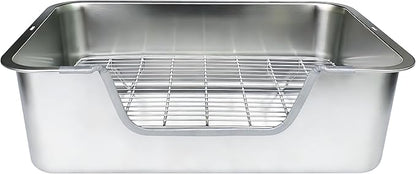 Stainless Steel Sifting Litter Box - Image 4